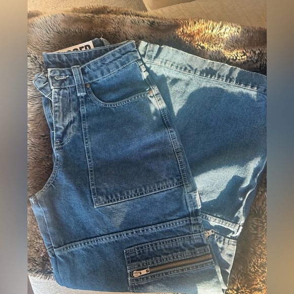 The Ragged Priest Creep Wide-Leg Combat Jeans - Picture 2 of 6